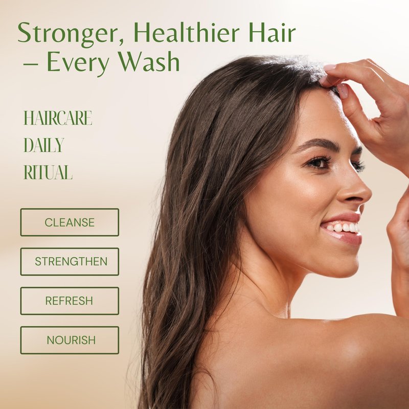 EDENIKA BOTANICALS Tea Tree Oil Shampoo, Deep Cleansing for Buildup & Oily Scalp, Soothes Itchy Scalp & Refreshes Hair, Sulfate Free, Women & Men, Natural Shampoo, 16 fl oz
