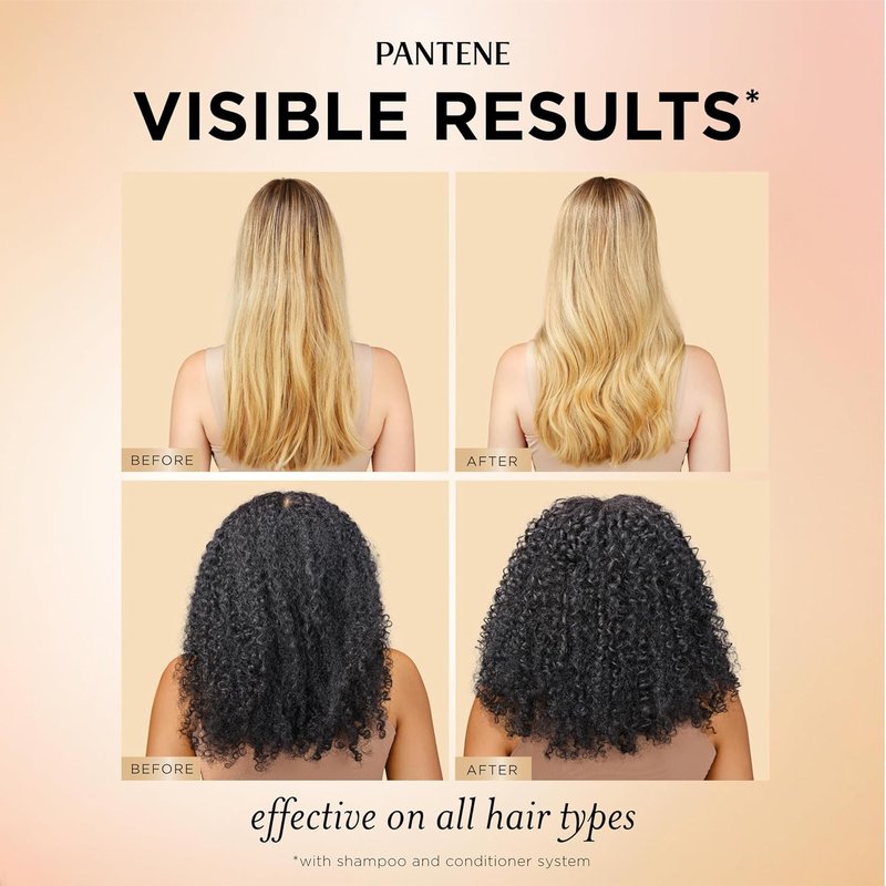 Pantene Abundant & Strong Conditioner - Strengthens Hair from Root to Tip | 8 oz