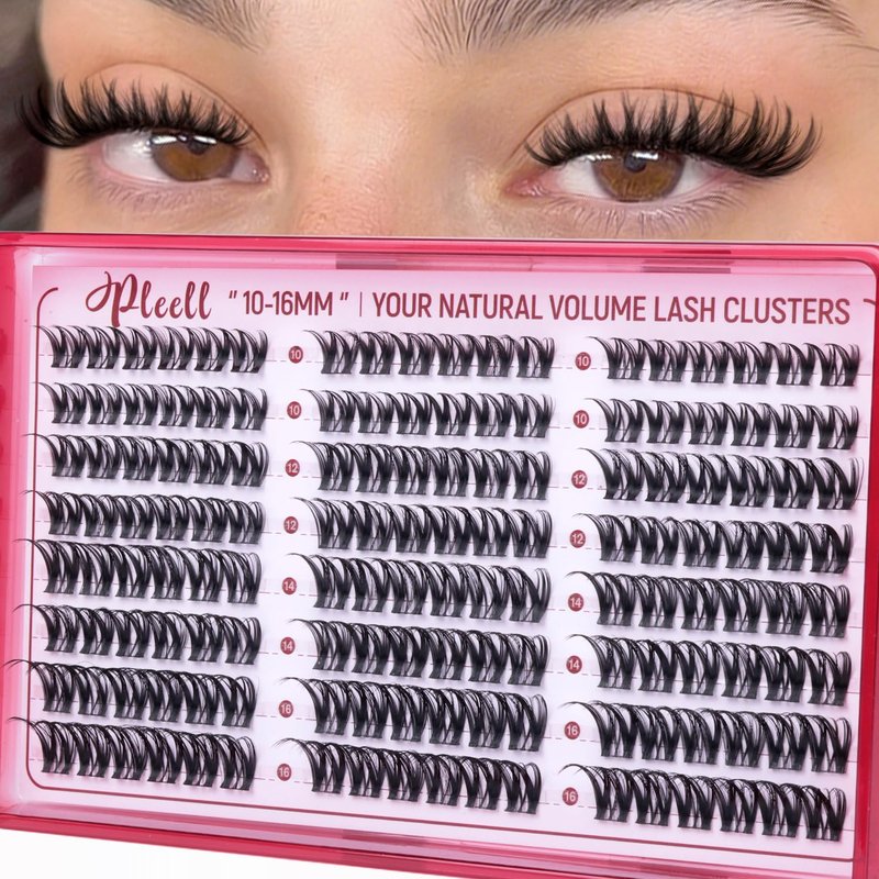 Flaunt Lash Clusters - Wispy Faux Mink Eyelash Extensions | 10-16mm D Curl Volume Lashes