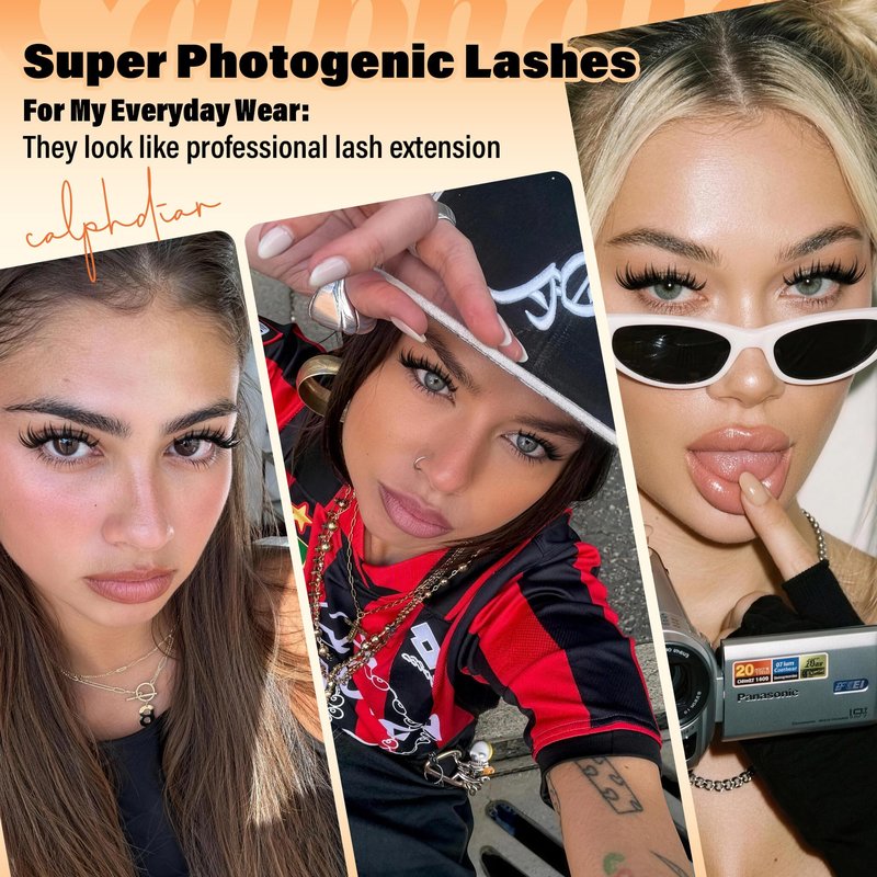 Bunny Lash Clusters Manga Eyelash Clusters Wispy False Eyelashes Clusters D-Curly Individual Lashes Extension 10-18mm Cluster Eyelash Extensions Lightweight Lashes Clusters DIY Cat Eye Open Eye Looks