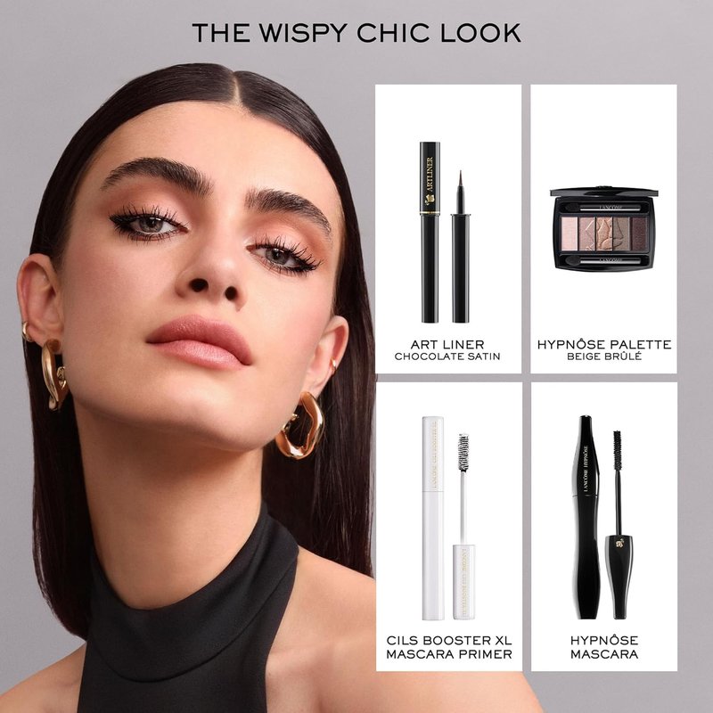 Lancôme Hypnôse Waterproof Mascara - Buildable Volume for Natural or Bold Lashes | Smudge-Free, Clump-Free - Black
