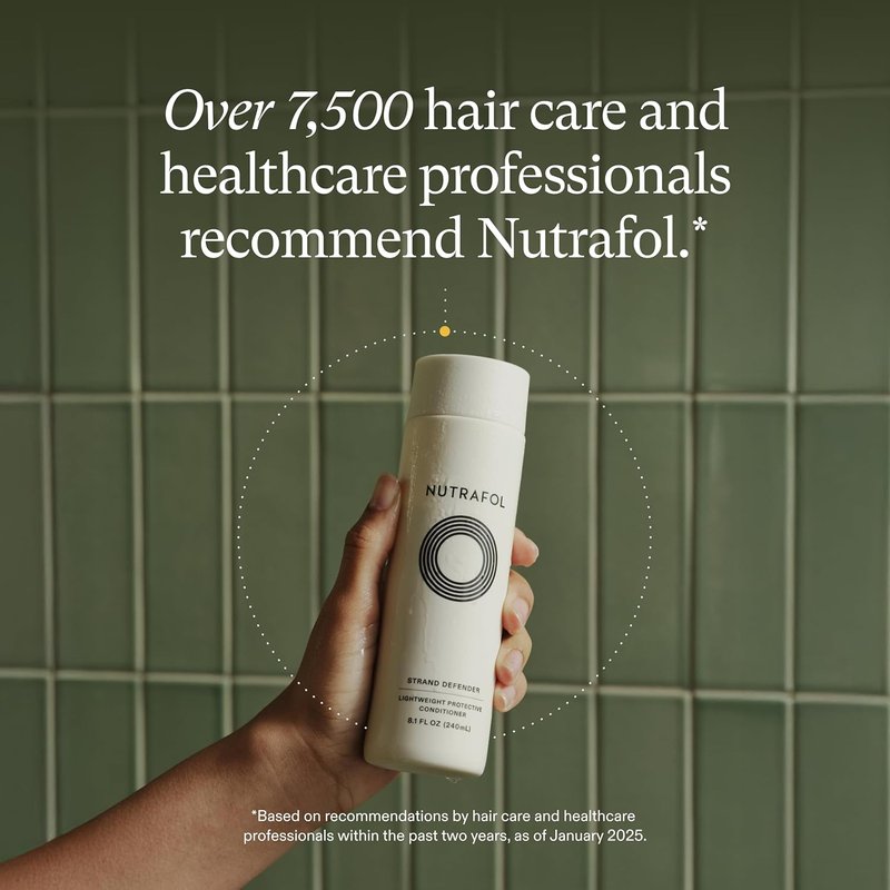 Nutrafol Conditioner - Thinning Hair Treatment for Moisturizing & Strengthening | Color Safe, Lightweight Formula