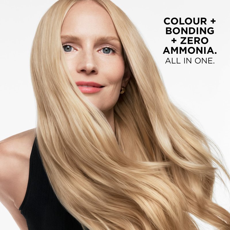 Clairol ColorStrong Permanent Hair Dye, Ammonia‑Free, PPD‑Free, 100% Gray Coverage with Bonding System, 8.1 Medium Ash Blonde - Key West Hair Color, Pack of 1