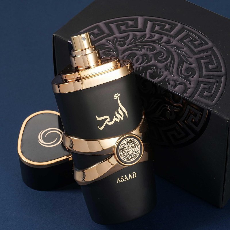ASAAD Eau de Parfum for Unisex - 3.4 Fl Oz (100ml) - Long-Lasting Warm Spicy & Woody Fragrance with Tobacco, Coffee, Vanilla & Amber - Perfect Gift Option