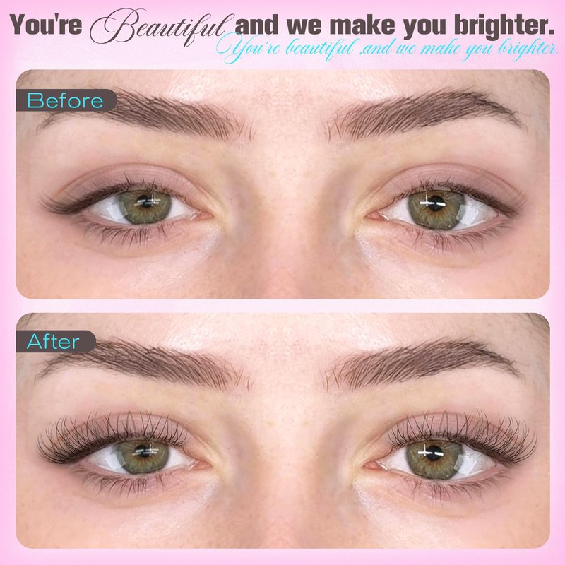 Natural Lash Clusters 10-14MM Short Eyelash Clusters Wispy Cluster Lashes Invisible Band Cluster Eyelash Extensions C Curl Individual Lashes for Clean Girl Make Up
