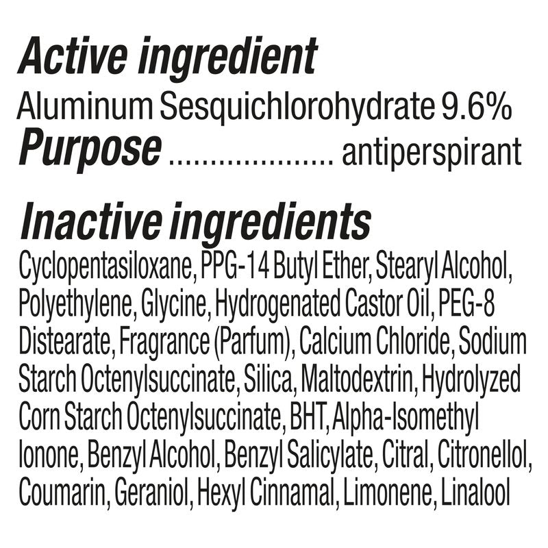 Degree Men UltraClear Antiperspirant Deodorant Black+White 72-Hour Sweat and Odor Protection Antiperspirant For Men With MotionSense Technology 2.7 oz