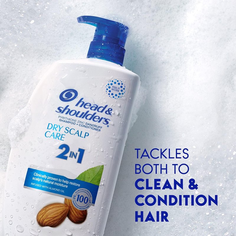 Head and Shoulders Dandruff Shampoo & Conditioner - Anti-Dandruff Treatment for Dry Scalp Care | 28.2 oz