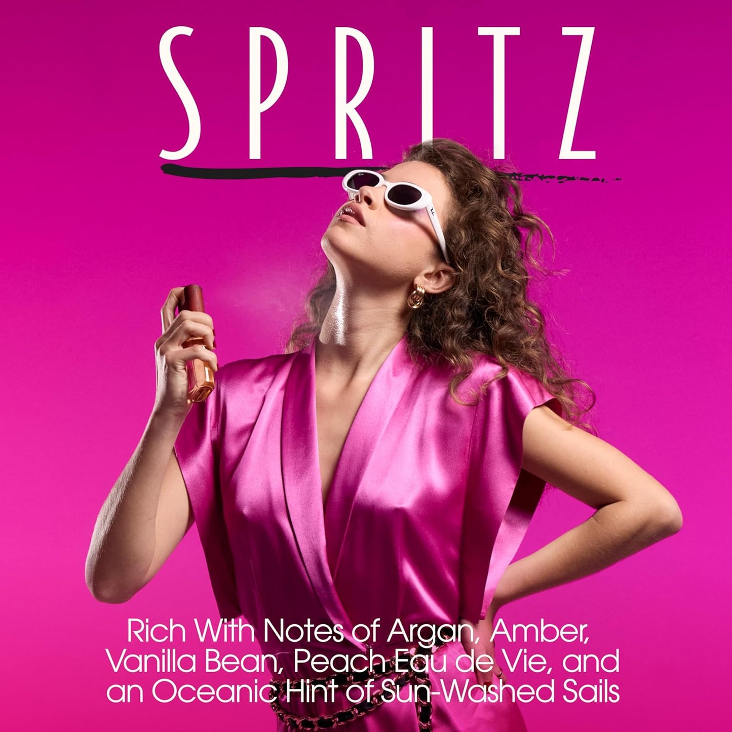 VACATION GRAND CUVÉE Body Mist - Unisex Perfumed Spray with Aloe Vera & Argan Oil, Travel Size 3 fl oz