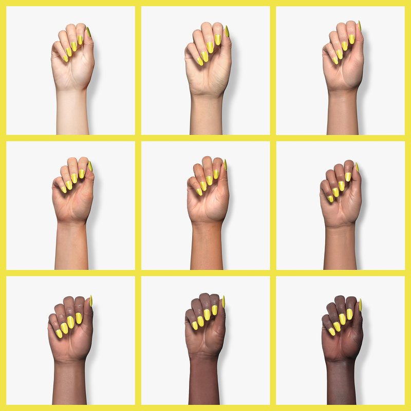 beetles Gel Polish, 15ml Canary Yellow Color Gel Polish Soak Off LED Nail Lamp Gel Polish Nail Art DIY Home Manicure Salon Gel 0.5OZ