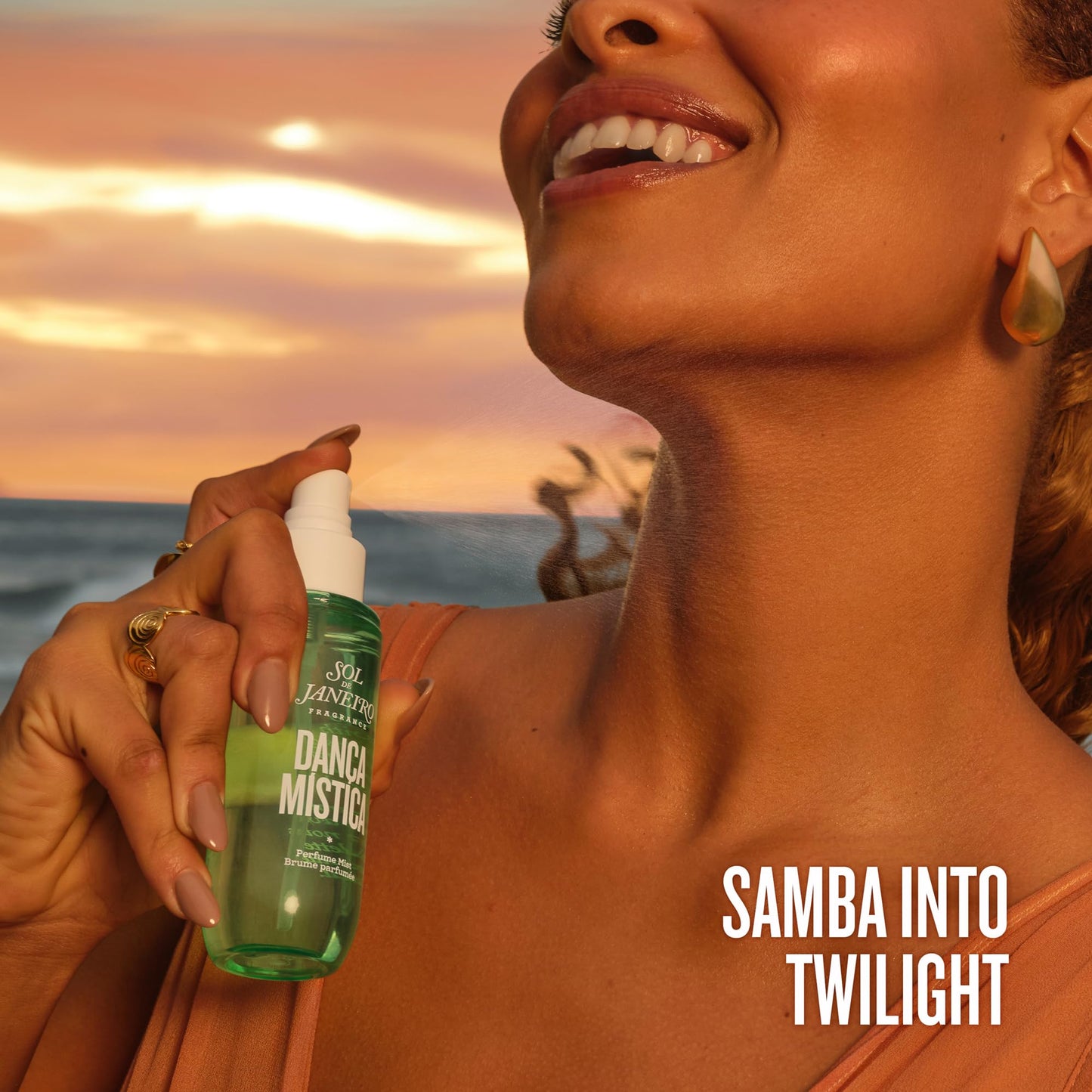 Sol de Janeiro Danca Mistica Hair & Body Perfume Mist Limited Edition Scent 3 fl oz/90 ml Travel-Friendly Fragrance Mist