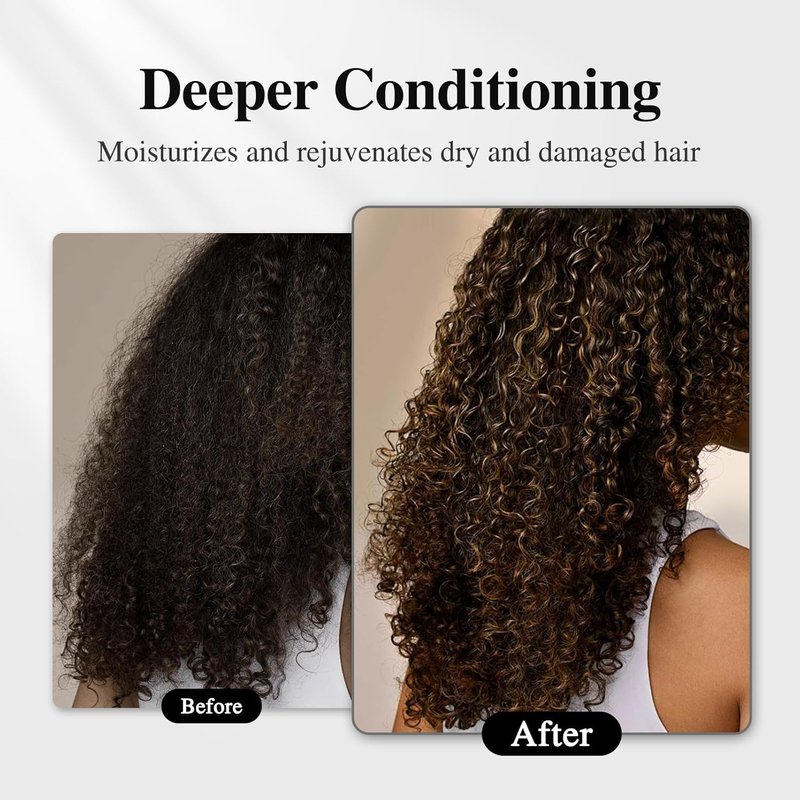 Skiennix Heated Electric Thermal Steamer Cap - Temperature Control Spa Treatment Hat for Afro Hair - Black