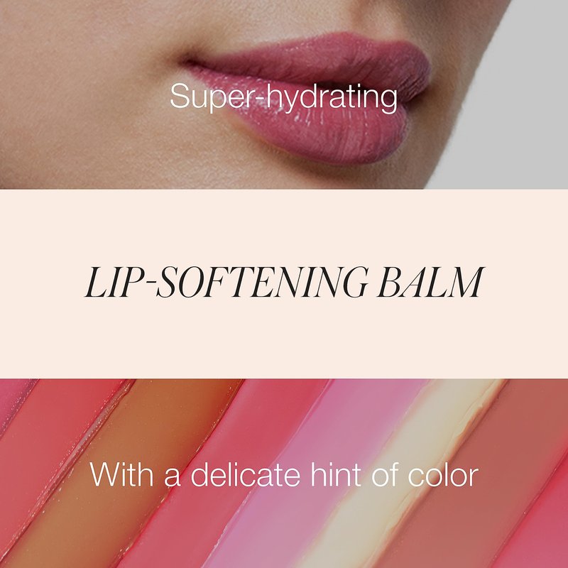 RMS Beauty Tinted Daily Lip Balm - Hydrating Sheer Lip Tint with Shea & Mango Butter, Natural Color, Vegan, Non-Sticky, Nourishing Lip Care Balm, 0.15 oz