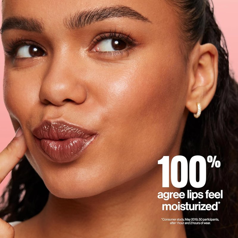 Revlon Super Lustrous Glass Shine Balm - Hydrating Tinted Lip Balm with Hyaluronic Acid | 004 Nude Illuminator, 0.11 oz