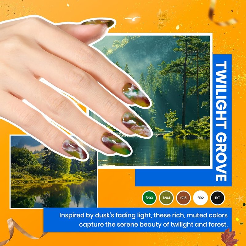 Beetles 3Pcs 15ml Builder Nail Gel with No Wipe Top Base Coat Halloween Set for Nails & 80Pcs Fall Nail Fest Color Enchantment 55 Colors Gel Polish Starter Kit with Base Top Coat