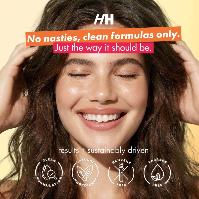 Handmade Heroes Drop Dead Gorgeous Non Aerosol Dry Shampoo Powder 1.8oz - 100% Natural & Vegan Volumizing Powder For Dark Brown Hair & Brunette Hair - Travel Size Haircare for Women