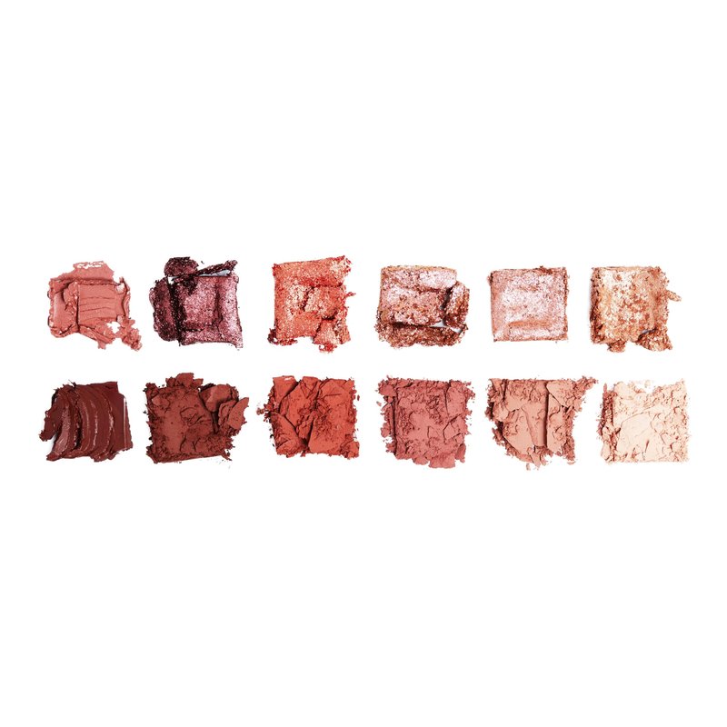 Revolution, The True Icon Bronze Palette, 12 Ultra-Pigmented Matte & Shimmer Finishes & Shades, Long-Lasting & Blendable, Vegan & Cruelty-Free, 3.53 oz