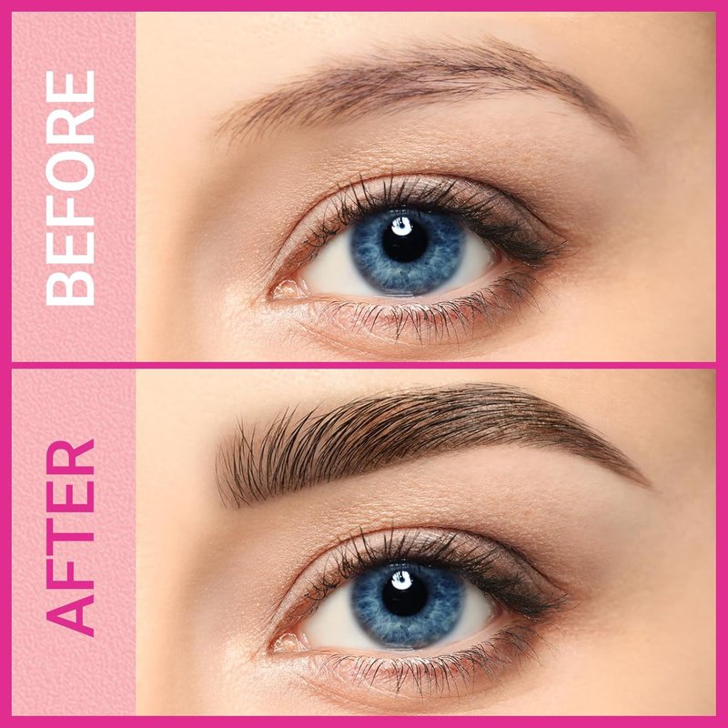 iMethod Microblading Eyebrow Pen - 2-in-1 Dual-Ended Pencil with 4-Fork & Brush Tips for Natural Brows | Dark Brown