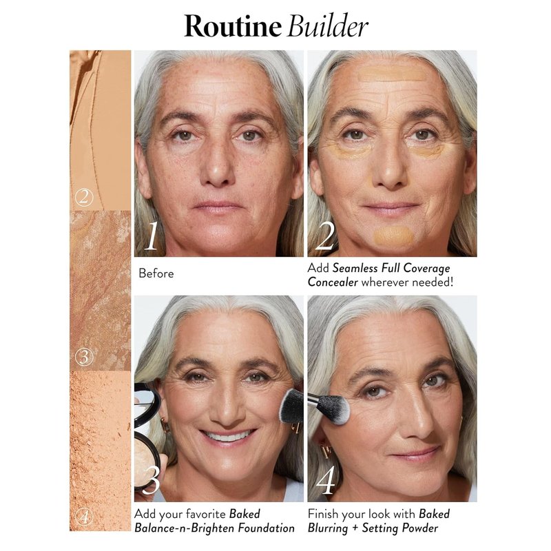 Laura Geller New York Full Coverage Concealer - Seamless Finish in Porcelain