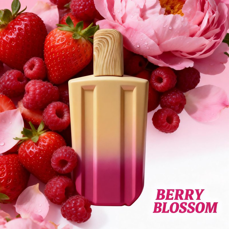 AFLUXE Sweet Dessert Collection EDP - Berry Blast - Cute Shape Travel Size Eau de Parfum for Women