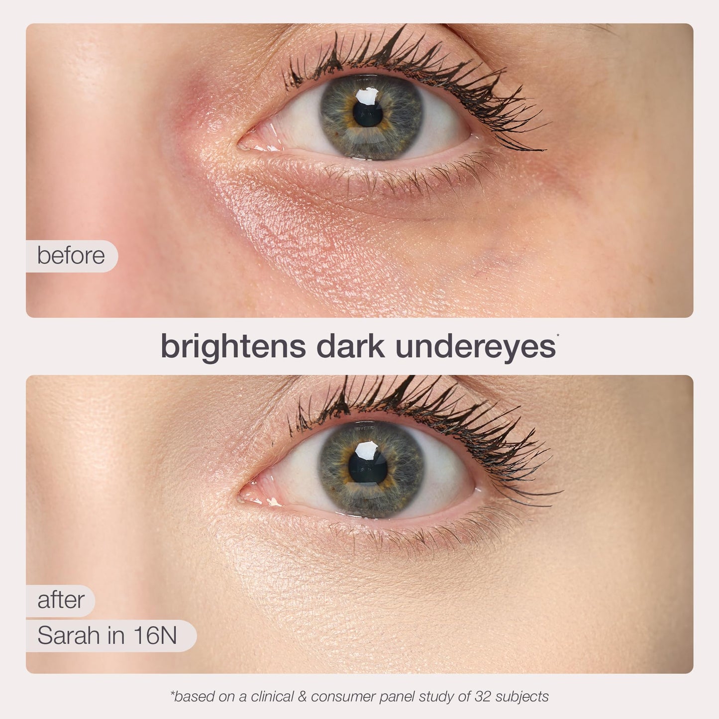 tarte shape tape blur concealer stick - Full Coverage Crease-Proof Makeup, Diamond-Shaped Precision Tip for Instant Eye Lift Effect, 50% Skin-loving Ingredients, Vegan & Cruelty-Free full size, 20S