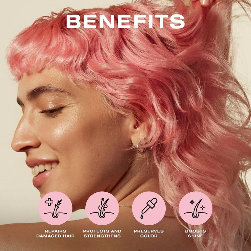 Ceremonia Guava Color Protect & Damage Repair Shampoo | Restores Hair & Boosts Shine with Aloe Vera | Protects Hair from UV and Heat, 8.45 fl oz