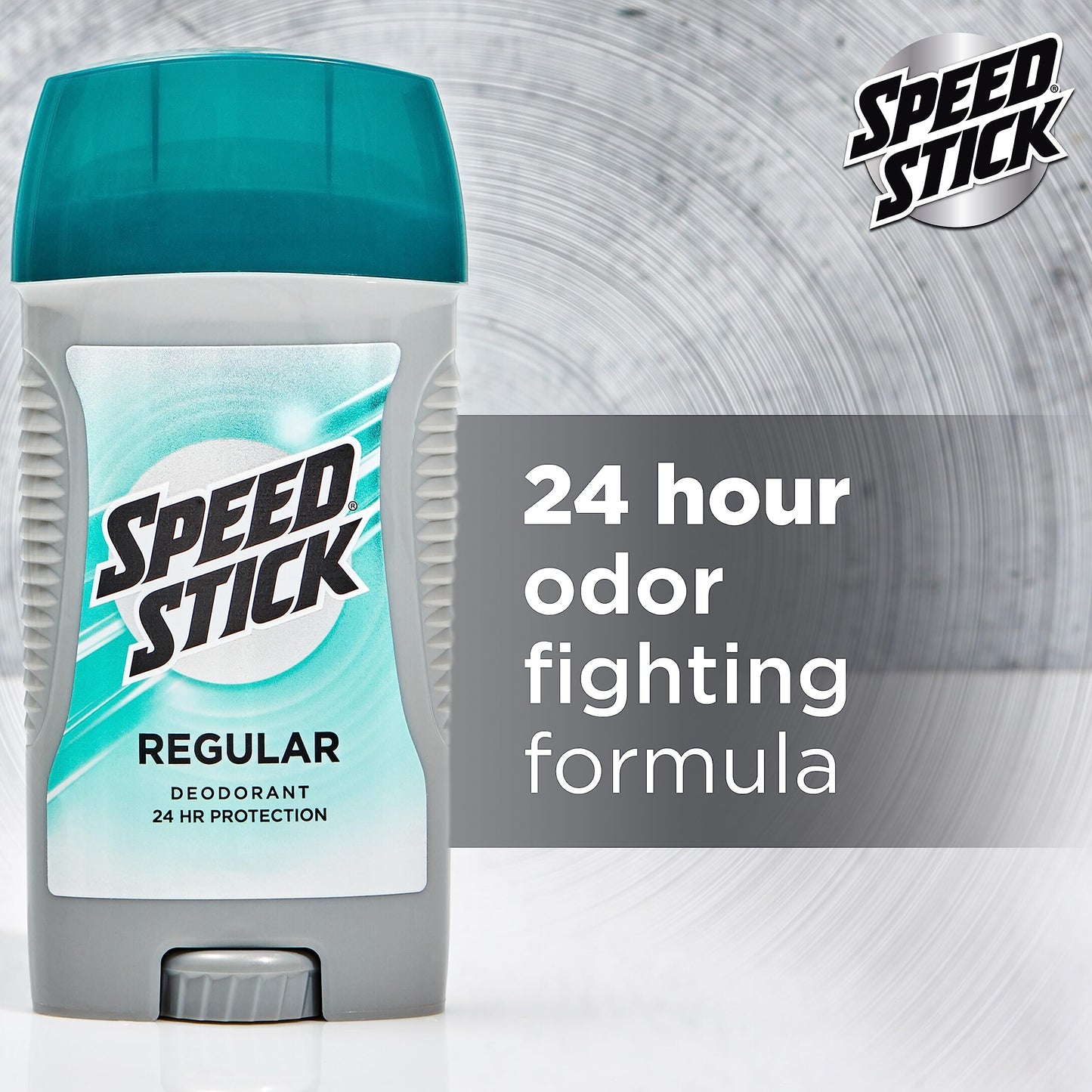 Speed Stick Deodorant for Men, Aluminum Free, Regular - 3 Ounce (4 Pack)
