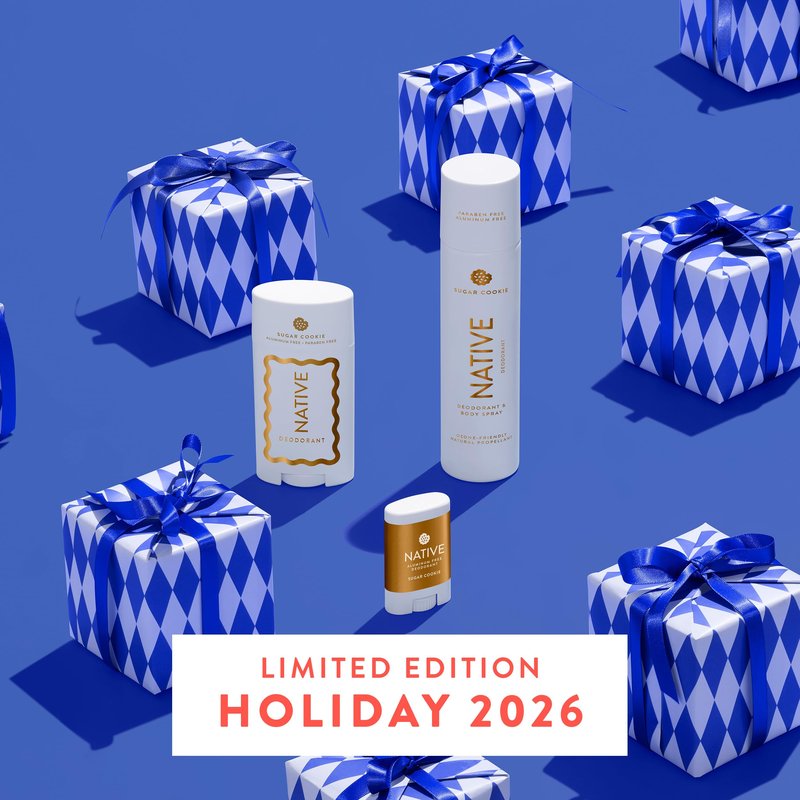 Native Deodorant Spray, Holiday Edition, Sugar Cookie Scent, Contains Naturally Derived Ingredients, 72 Hour Odor Control | Deodorant for Women and Men, Aluminum Free with Baking Soda