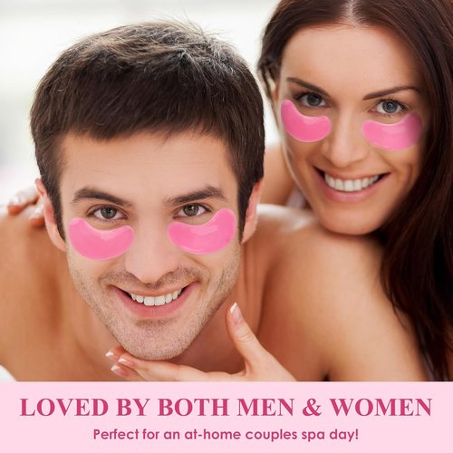 Under Eye Patches (30 Pairs), 24K Gold Under Eye Mask for Puffy Eyes, Dark Circles,Bags and Wrinkles with Collagen,Relieves Pressure and Reduces Wrinkles,Revitalises and Refreshes Your Skin