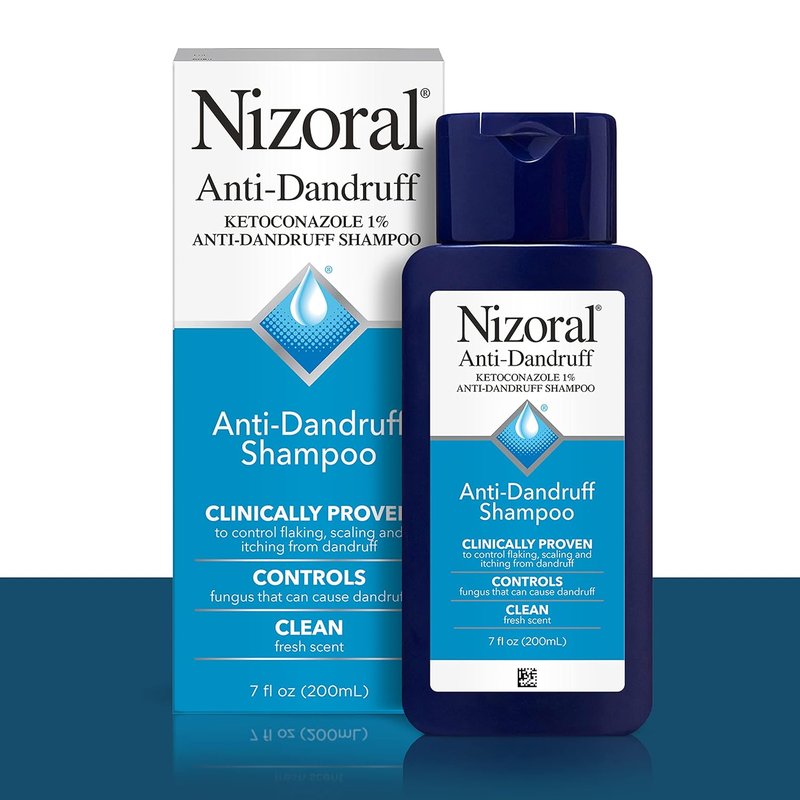 Nizoral Anti-Dandruff Shampoo - Powerful Relief for Flaky Scalp | 7 Fl Oz (Pack of 2)
