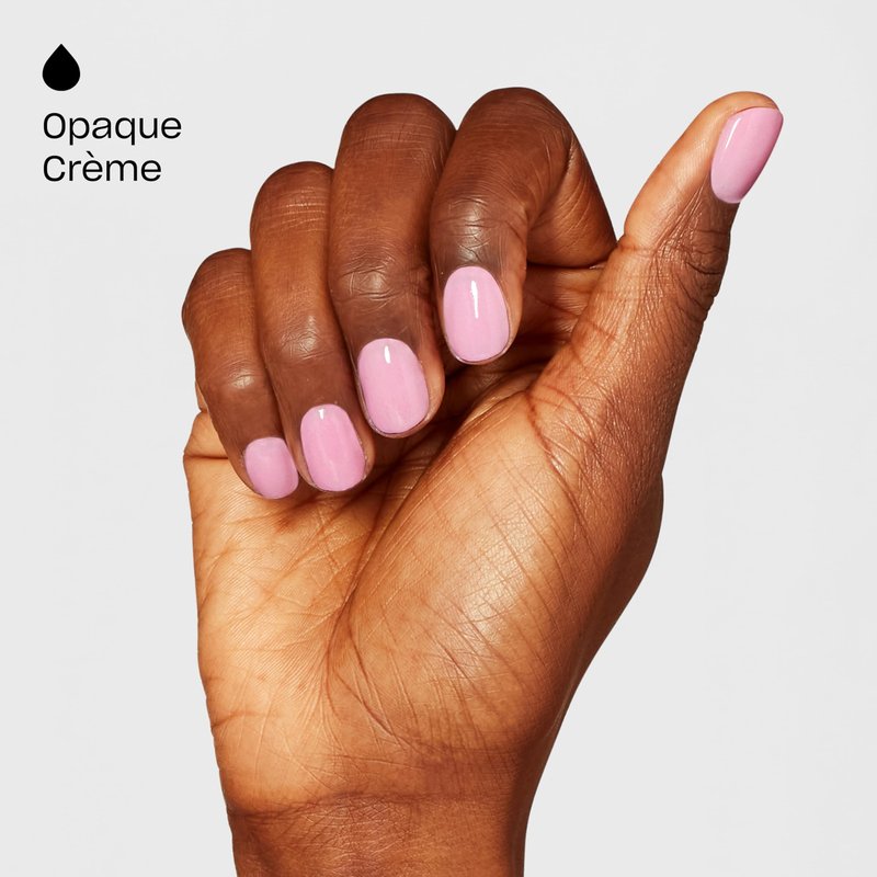 OPI GelColor Lucky Lucky Lavender | Opaque Pastel Lilac-Rose Pink Crème LED Cure Gel Nail Polish | Salon-Quality Shine, Long-Lasting Wear | 0.5 Fl Oz