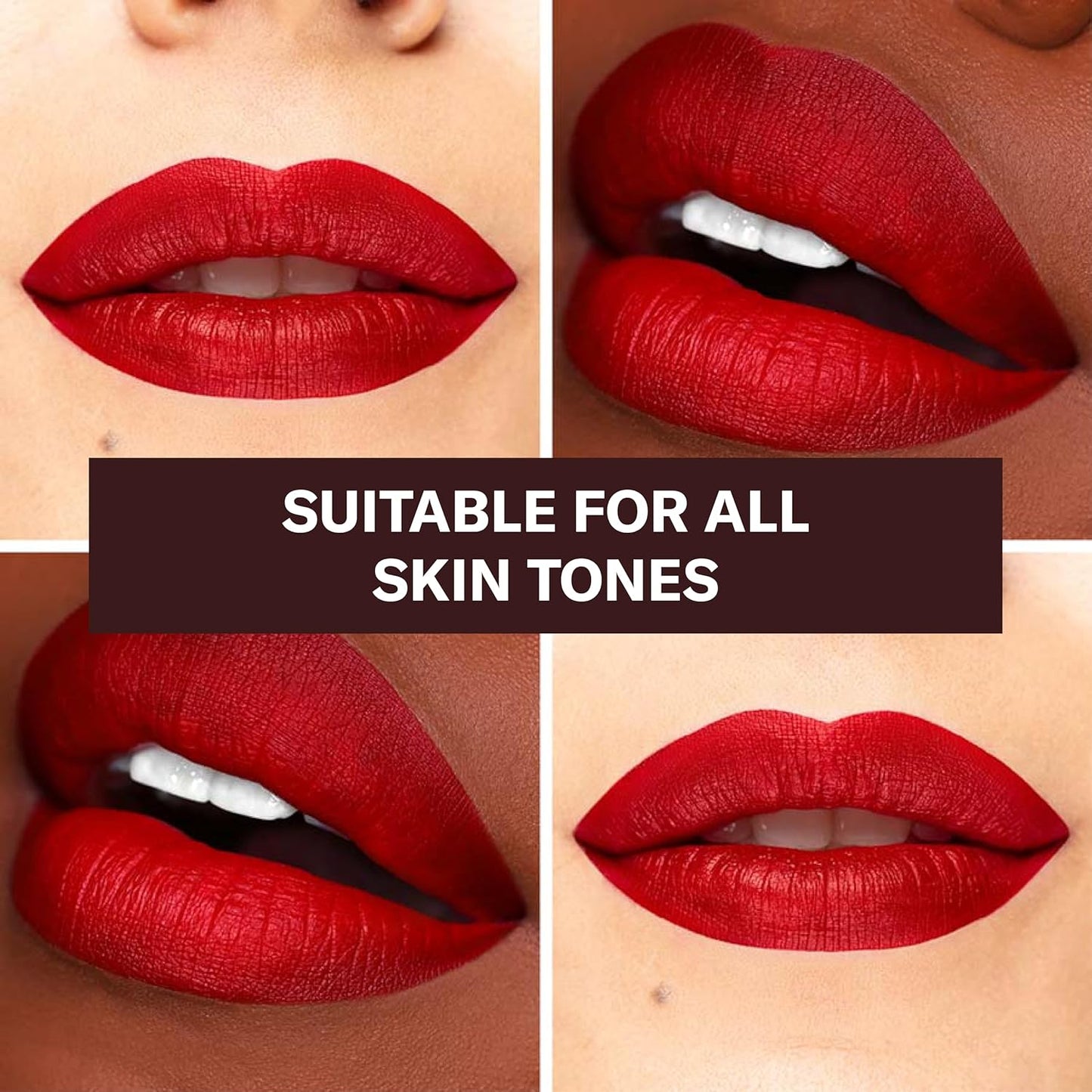 The Lip Bar - Nonstop Liquid Matte Lipstick | Bawse Lady Blue Red - High Pigment, Long Lasting - Vegan & Cruelty Free - 0.24 fl oz