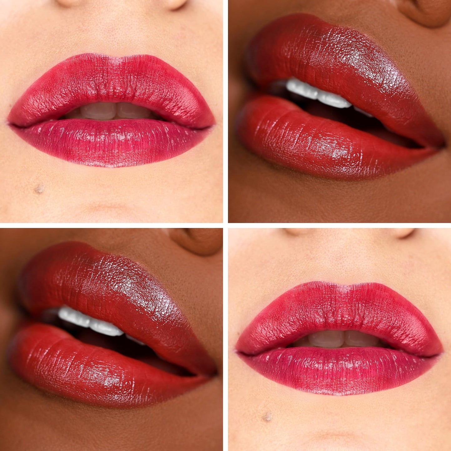 The Lip Bar Soft Kisses Nourishing Vegan Lipstick, with Moisturizing Mango Seed Butter, Satin Finish, Level Up - Berry