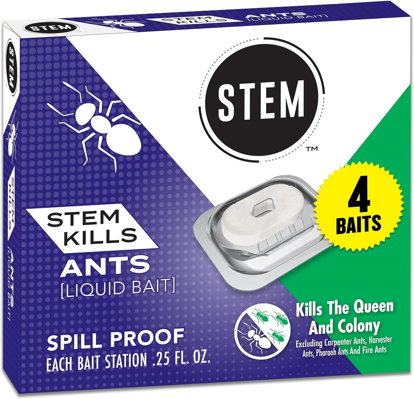 STEM Mosquito & Tick Repellent Spray - Fragrance-Free Picaridin Protection for Outdoor Use