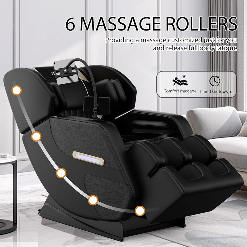 Skiennix Full Body Massage Chair - Zero Gravity Design with Airbag Massage & Heating | Touch Screen Control
