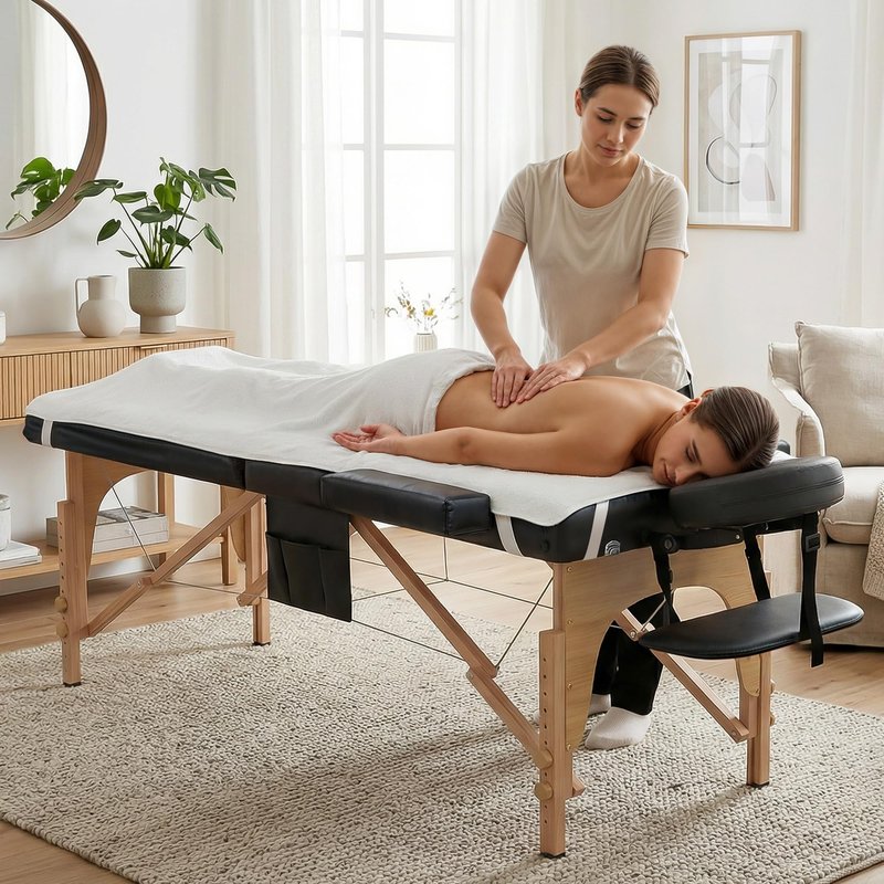 Massage Table Warmer Heating Pad Professional SPA Massage Bed Warmer with 9 Timer, 9 Heat Settings, Overheat Protection for Massage Bed & Spa, Thickened & Soft Fleece, 30" x 71"