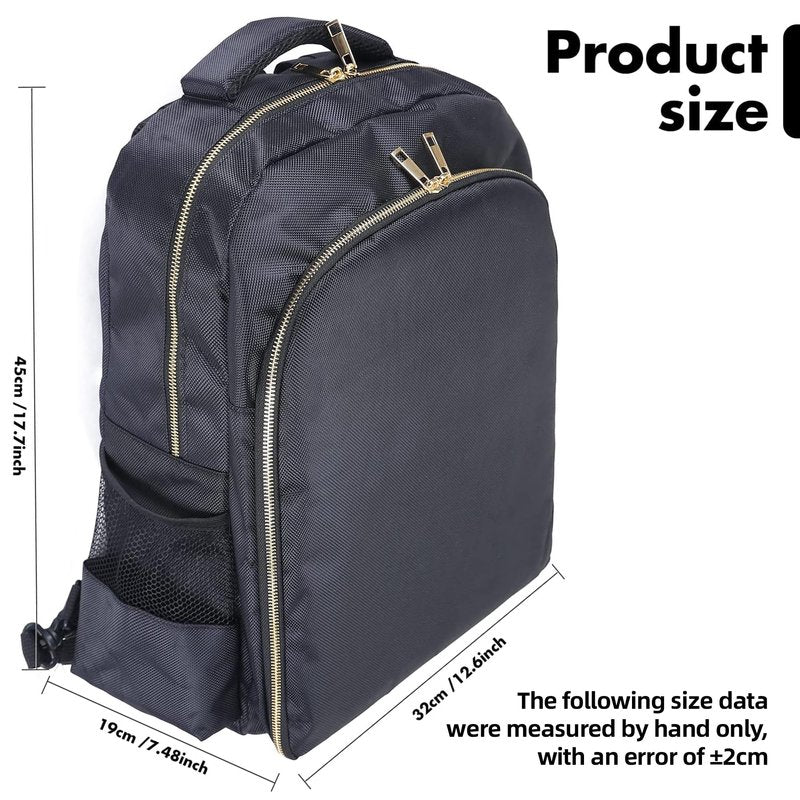 Barber Supplies Bag for Clippers & Supplies, Barber Travel Backpack for Men, Waterproof Barbers Accessories Case, Cordless Trimmer Holder for Clipper, Gift for Barbers