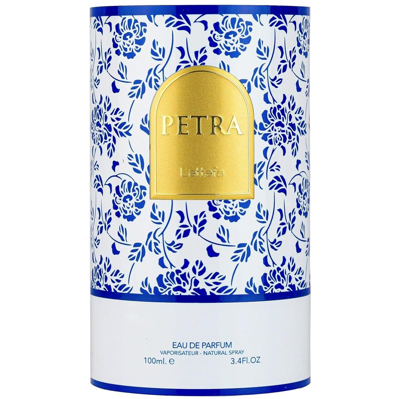 Lattafa Petra - Long-Lasting Unisex Eau de Parfum | Fruity, Gourmand, Floral, Musky - 3.4 Ounce