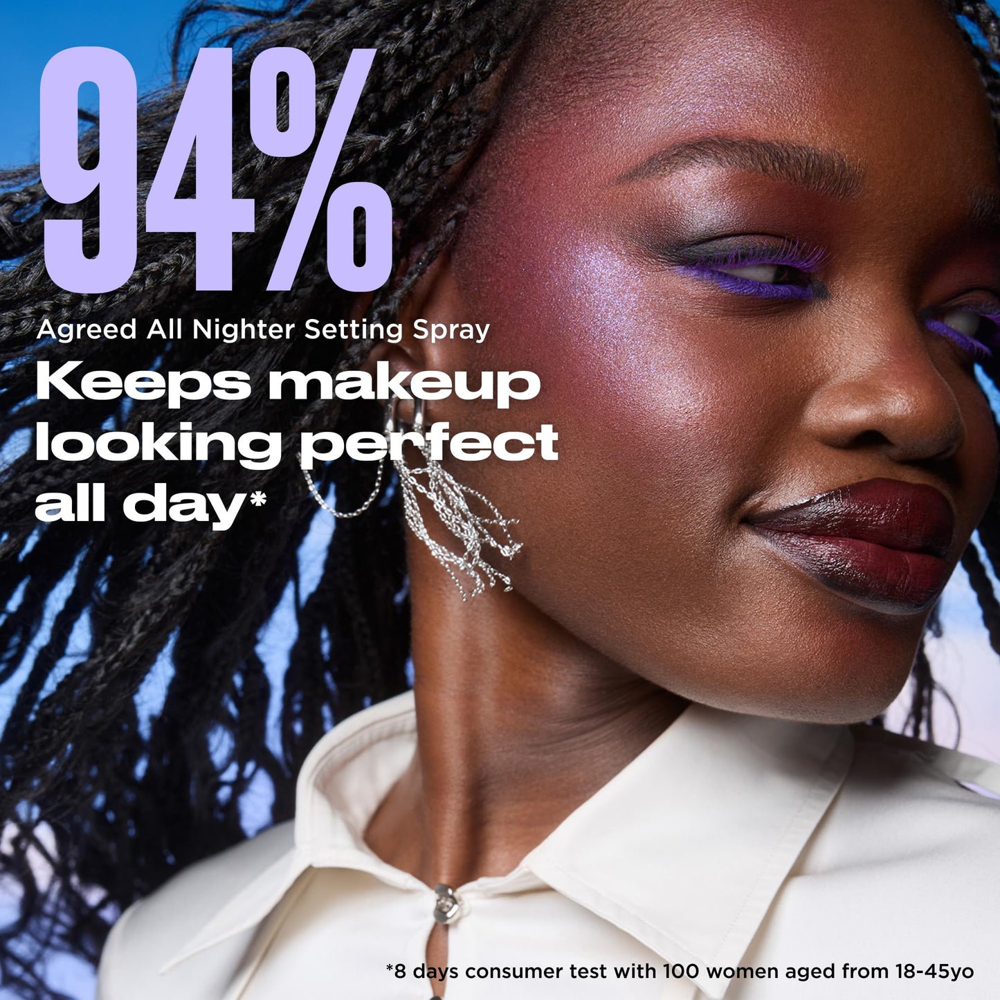 Urban Decay All Nighter Waterproof Makeup Travel Setting Spray - Natural Finish, Up to 24HR Wear, Ultra-Fine Facial Mist, Hydrating Foundation Face Primer, Smudge-Proof, Transfer-Resistant - 1 fl oz