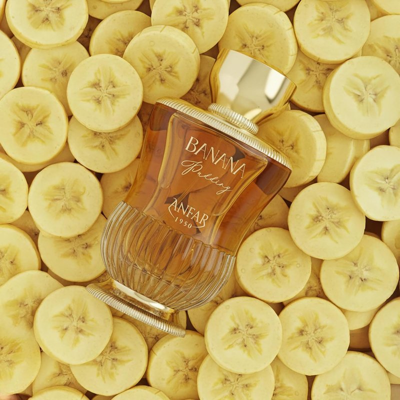 Anfar Banana Pudding Perfume for Women | Fruity Floral Fragrance with Banana, Pear & Jasmine - 3.4 oz