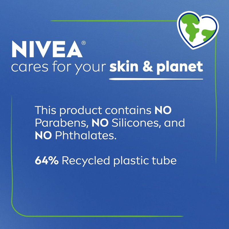 NIVEA Skin Firming & Toning Body Gel Cream - Q10, Hyaluronic Acid, Vitamin C | 6.7 Oz Tube