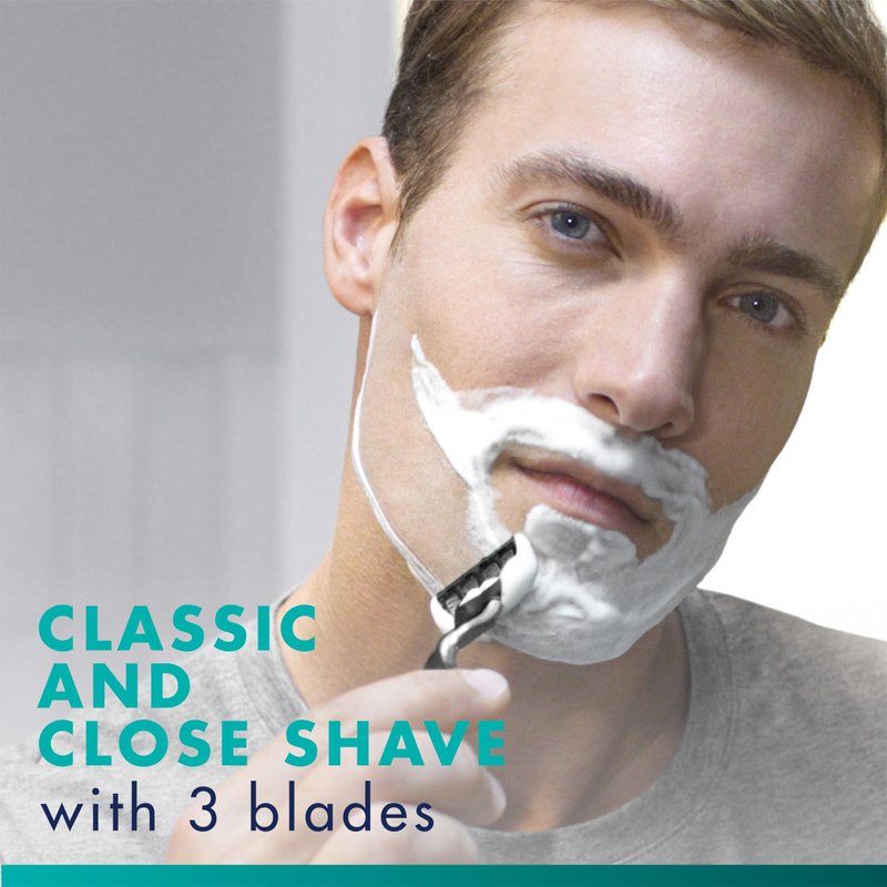 Mach3 Razor Refills for Men, 15 Razor Blade Refills