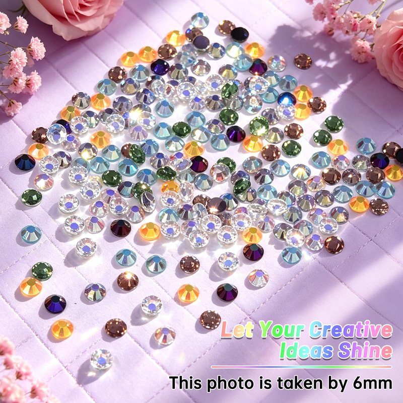 IKKAB 32000PCS 3mm Flatback Rhinestones for Bedazzling, 40 Colors Bedazzling Kit with Storage Box, 3 B7000 Glue, Tweezers & Pick Up Pen, Bedazzler Kit with Rhinestones for Crafts, Clothes, Shoes DIY