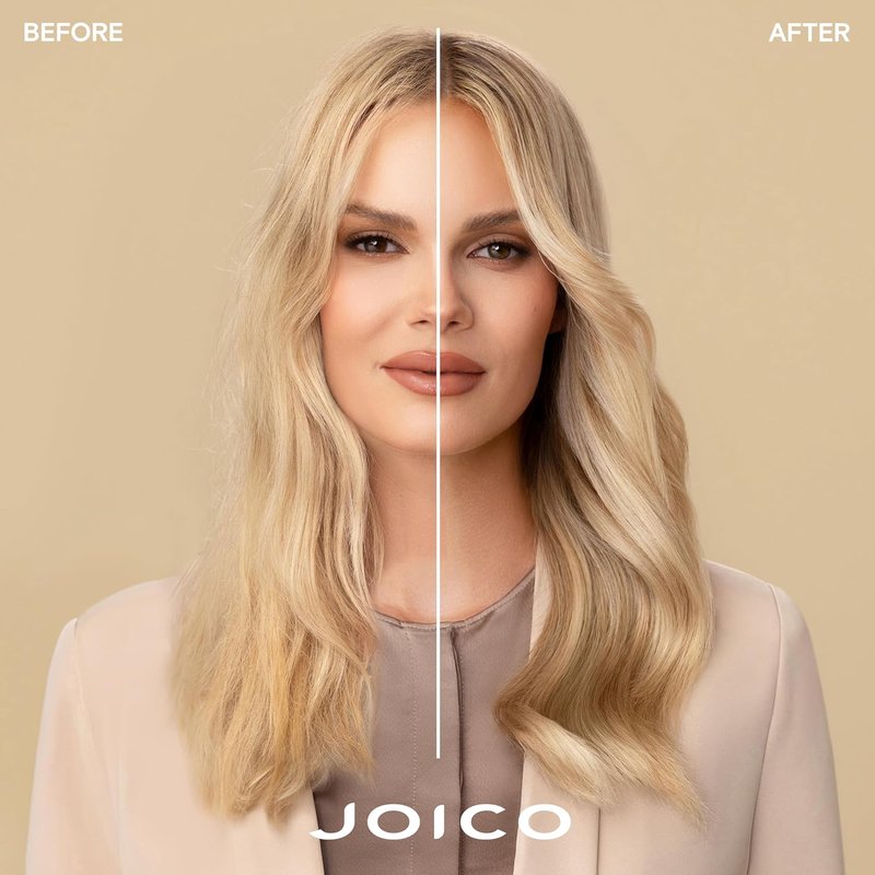 Joico Blonde Life Brightening Shampoo - Sulfate-Free Formula for Soft, Smooth Blonde Hair with Monoi & Tamanu Oil