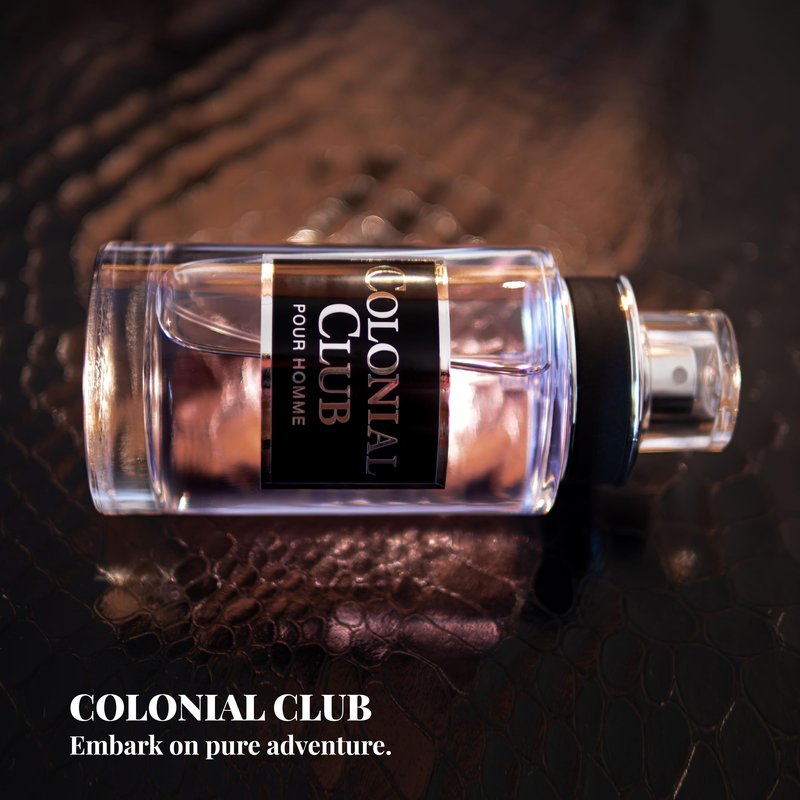 Jeanne Arthes - Colonial Club Eau De Toilette - Spray Perfume for Men - Floral Scent - Notes of Citrus, Lavender, Orange, And Mint- Made in France - 3.38 fl.oz