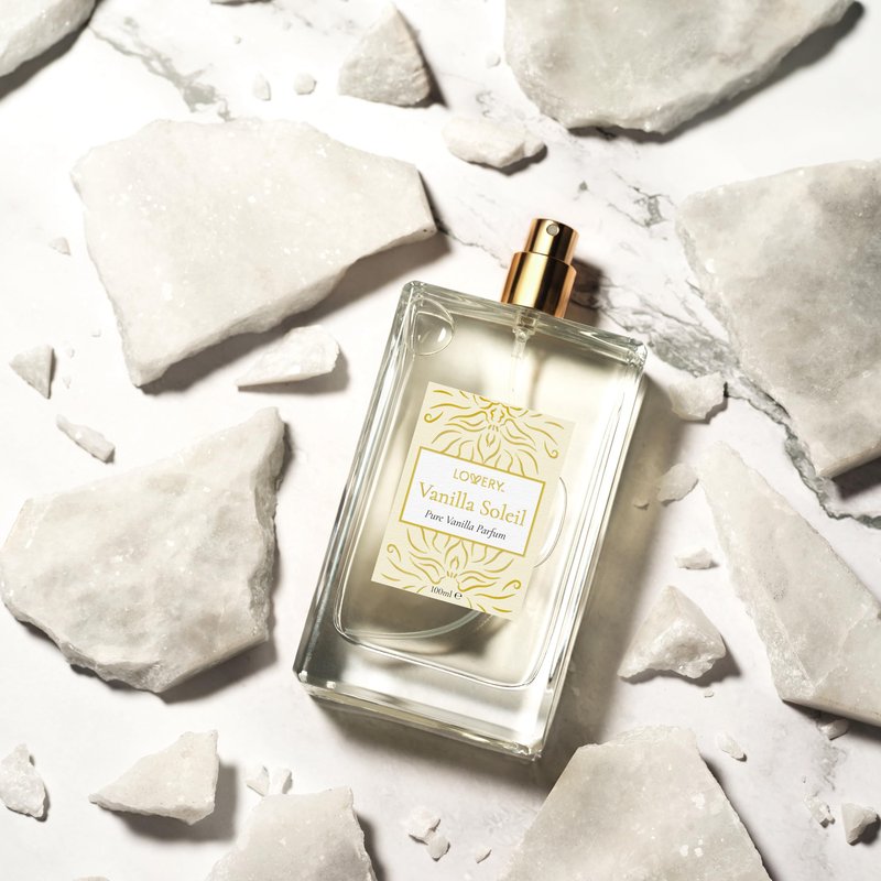 Pure Vanilla Perfume for Women, 100ml Vanilla Soleil Fragrance, Creamy Tonka Bean with Vanilla Womens Perfumes, Long Lasting, Vegan Clean & Natural Ingredients, Birthday Gifts for Mom, Made in France