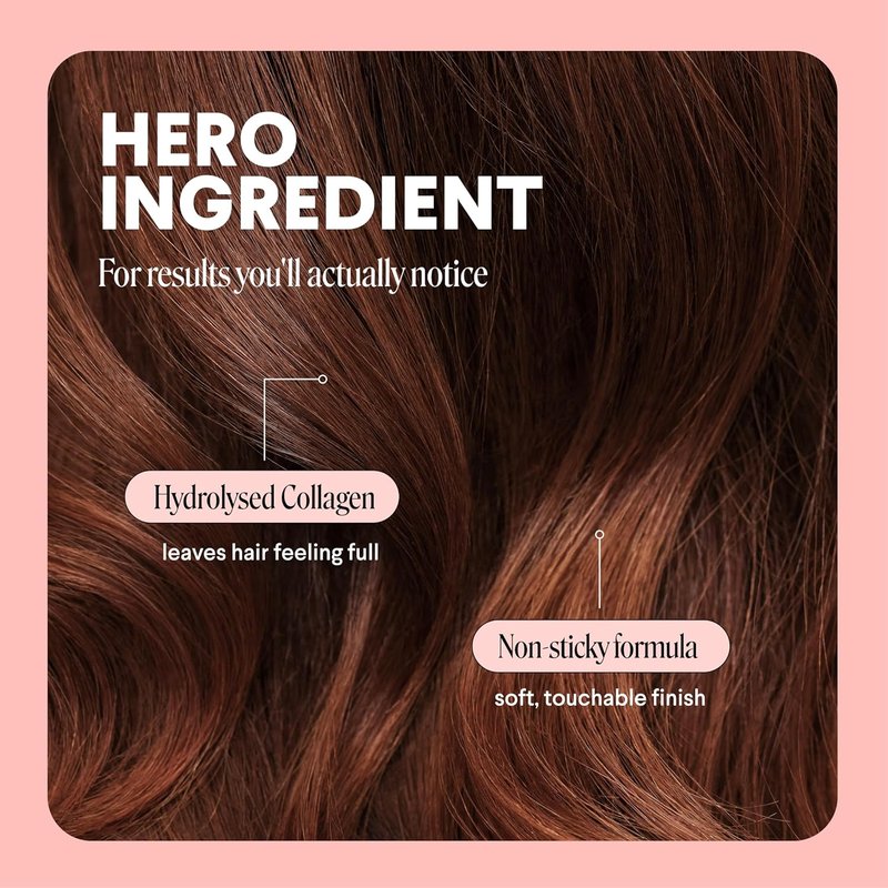 Monday Haircare Volume Texturizing Mousse - Hydrolyzed Collagen for Instant Texture & Volume, 7 oz (Pack of 2)