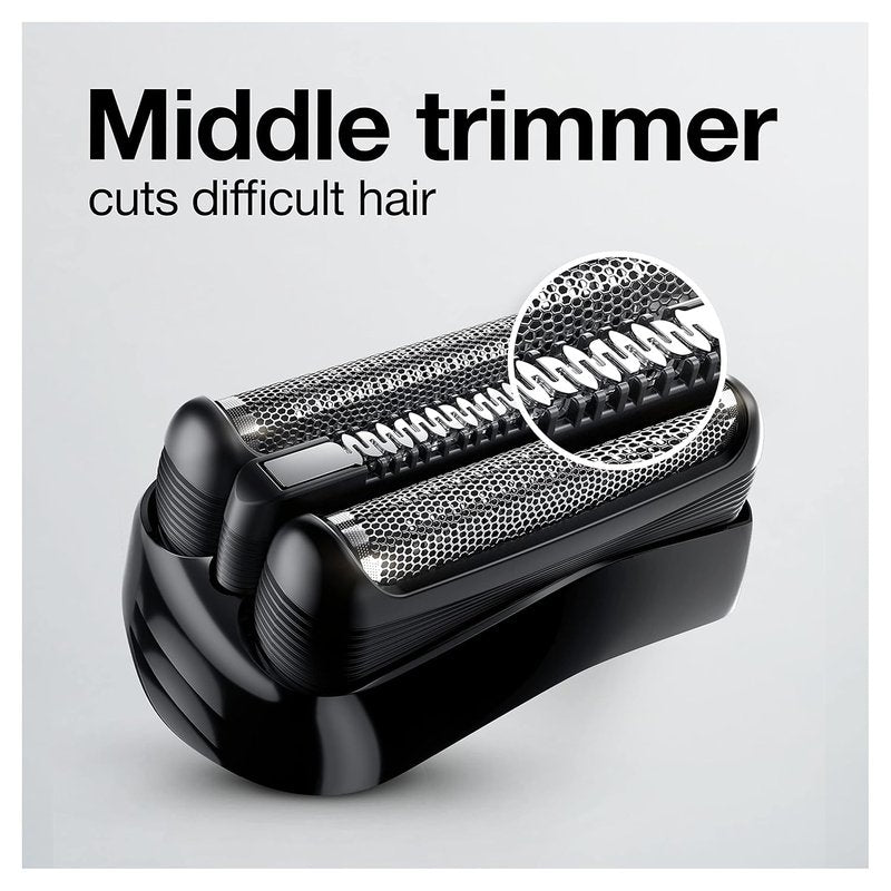 Electric Shaver for Men - Series 3 3010s Wet & Dry Rechargeable Razor | Blue