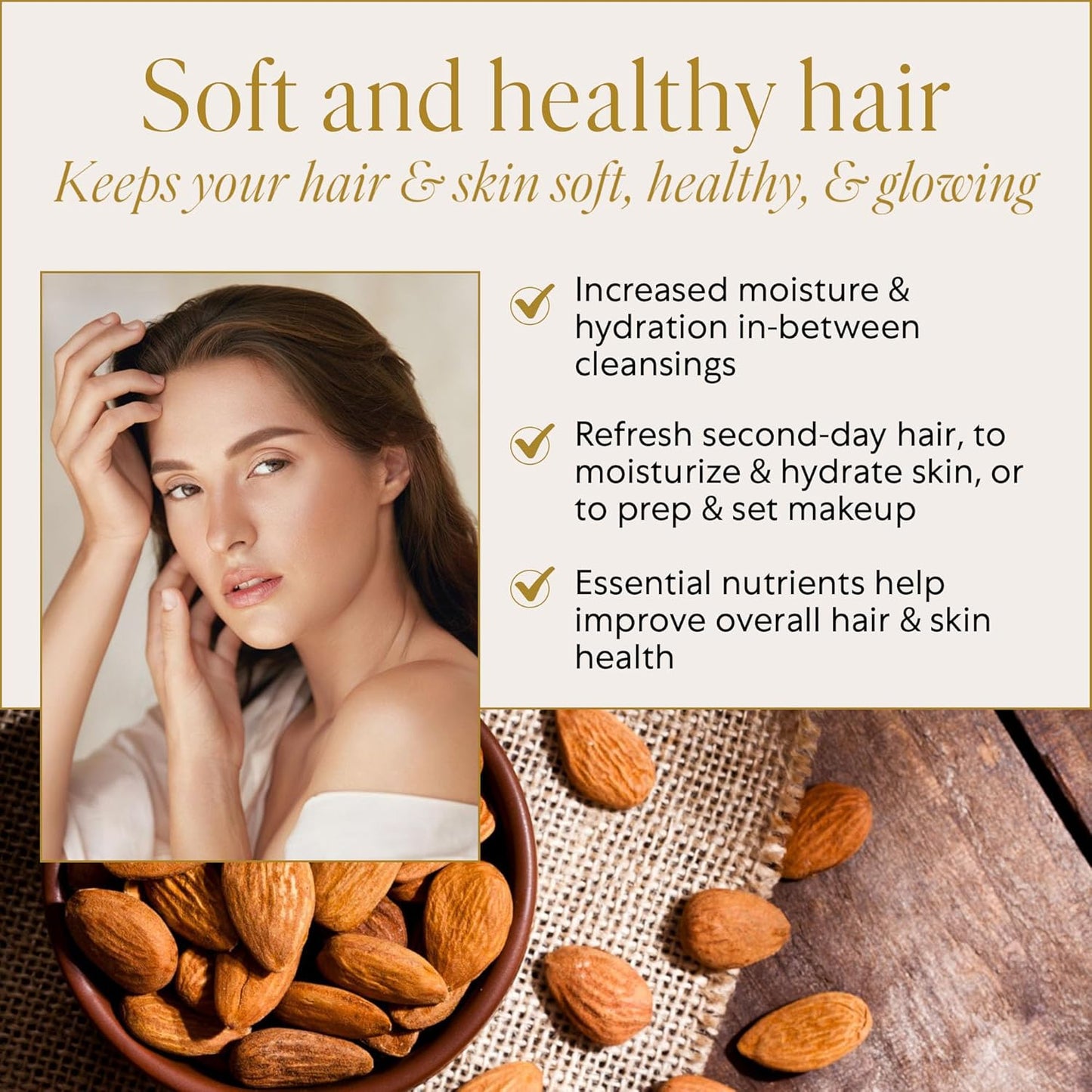 WEN Replenishing Treatment Mist - Hydrating Hair Oil Spray for Frizz Control | Sweet Almond Mint, 6 Fl Oz