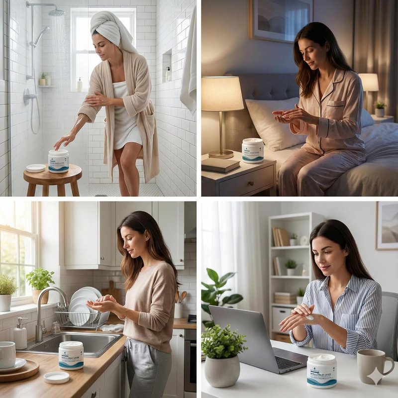 GLY MIRACLE Barrier Relief Clean Corium H2O Moisture Lotion, Professional-Strength Glycerin Hydration for Severely Dry, Cracked, Sensitive Skin, Fragrance-Free, Non-Greasy, 16 oz Jar