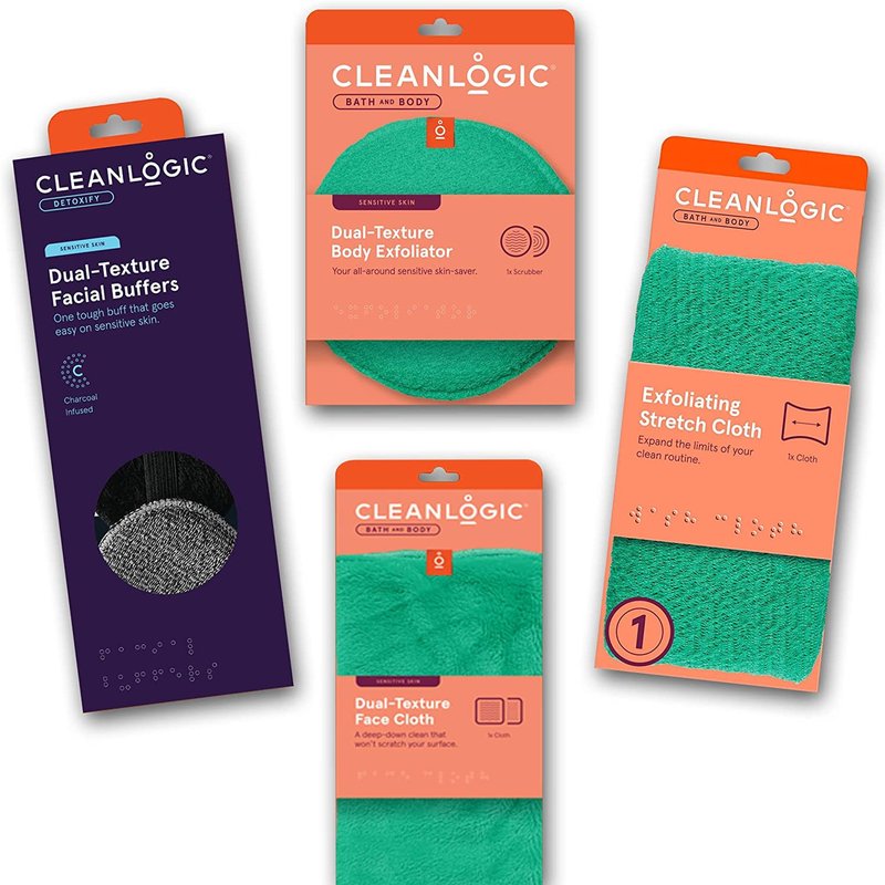 Cleanlogic Sensitive Skin Exfoliation Spa Kit